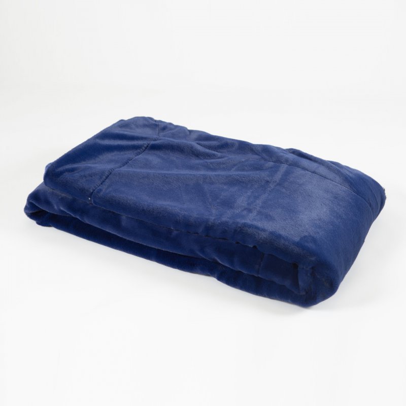 Pläd fuskpäls Indigo 130 x 180 cm